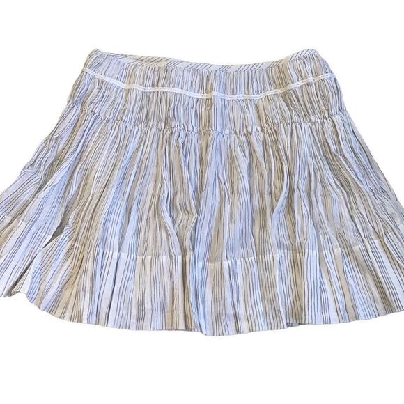 Vince NWT Cotton Chiffon Skirt Layered Kawaii Sailor Moon Coquette Luxe Size 12 - Picture 2 of 7